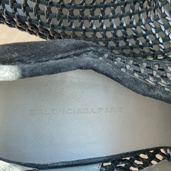 Balenciaga perforated platform heels size 40, US9 - Picture 7 of 13